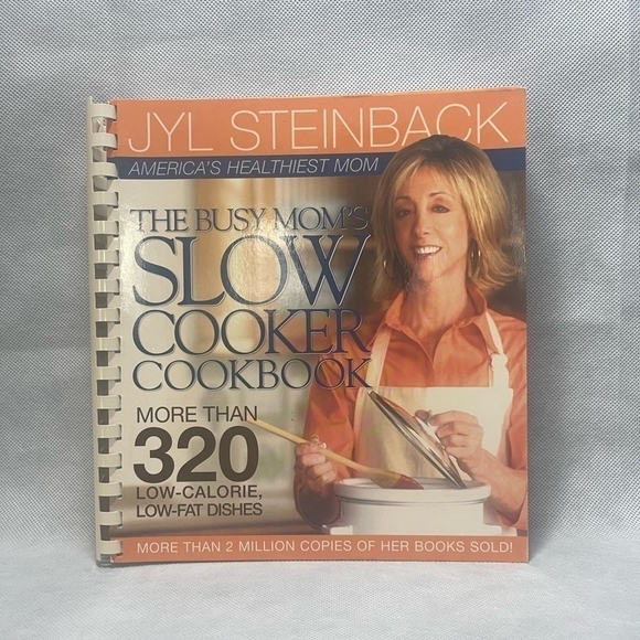Recipes Book Jyl Steinback The Busy Mom's Slow Cooker Cookbook Cooking Recipes - Picture 1 of 2